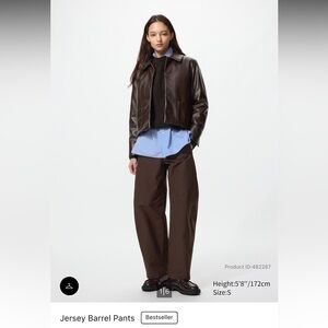 Uniqlo Jersey Barrel Pants